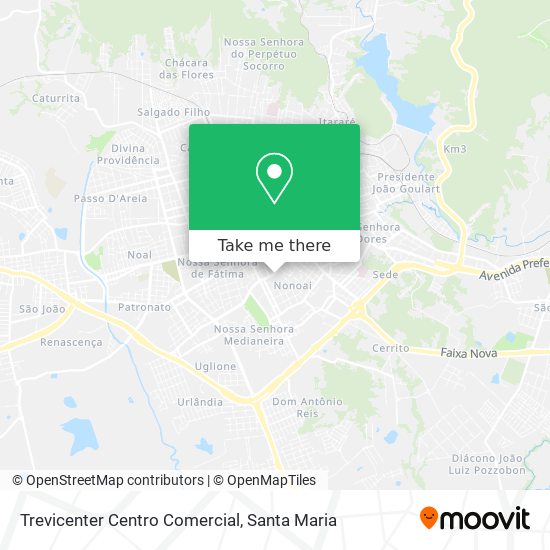 Trevicenter Centro Comercial map