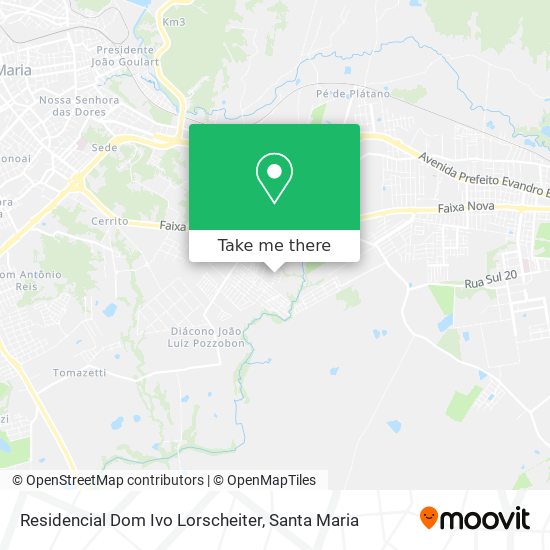 Residencial Dom Ivo Lorscheiter map