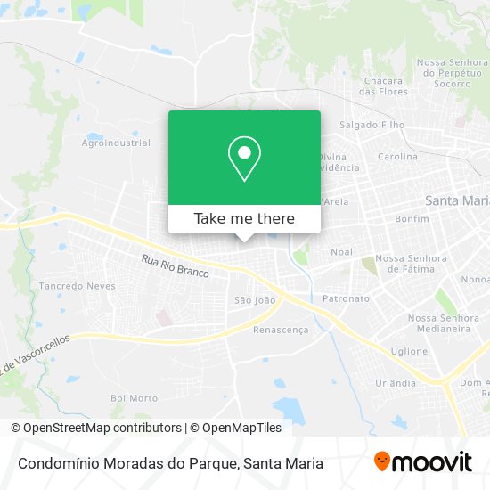 Condomínio Moradas do Parque map