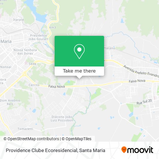 Mapa Providence Clube Ecoresidencial