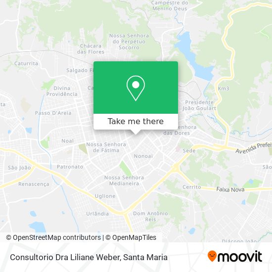 Consultorio Dra Liliane Weber map