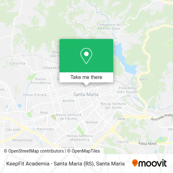 KeepFit Academia - Santa Maria (RS) map