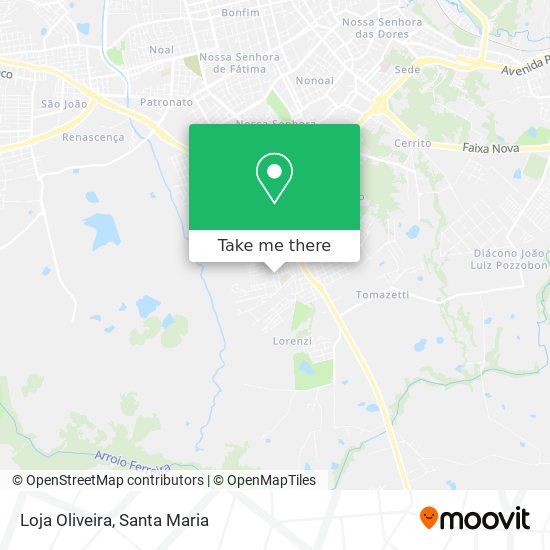 Mapa Loja Oliveira