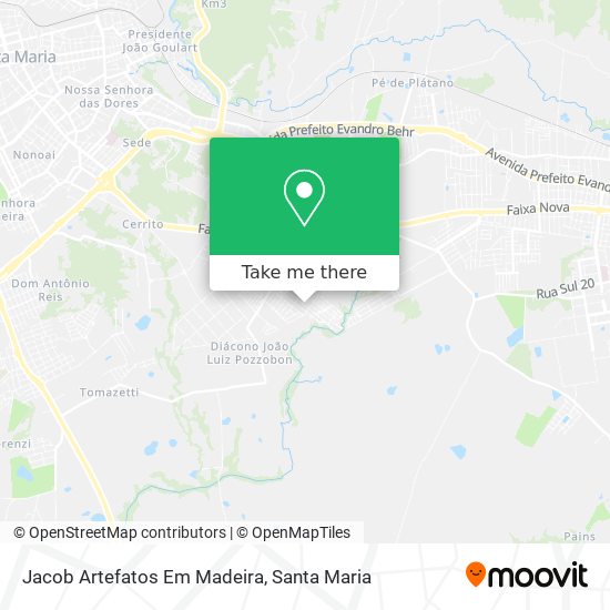 Jacob Artefatos Em Madeira map