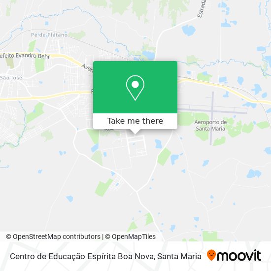 Centro de Educação Espírita Boa Nova map