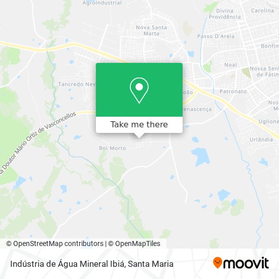 Indústria de Água Mineral Ibiá map