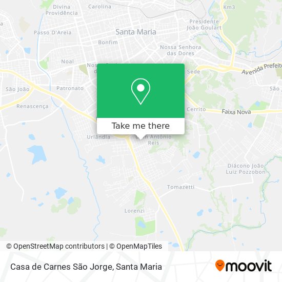 Casa de Carnes São Jorge map