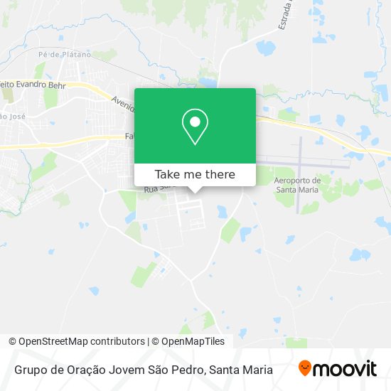 Grupo de Oração Jovem São Pedro map