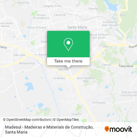 Madesul - Madeiras e Materiais de Construção map