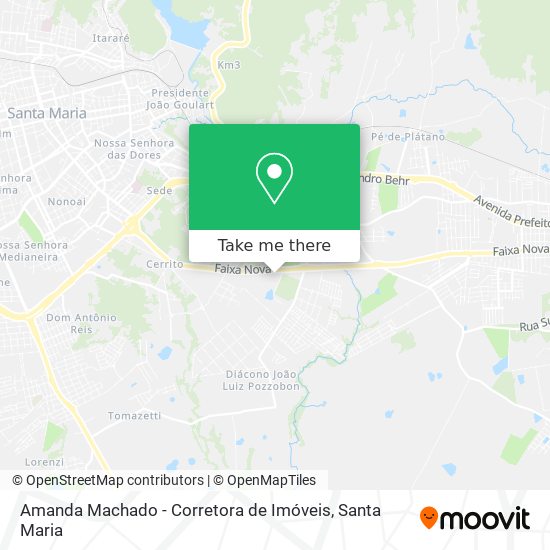 Amanda Machado - Corretora de Imóveis map