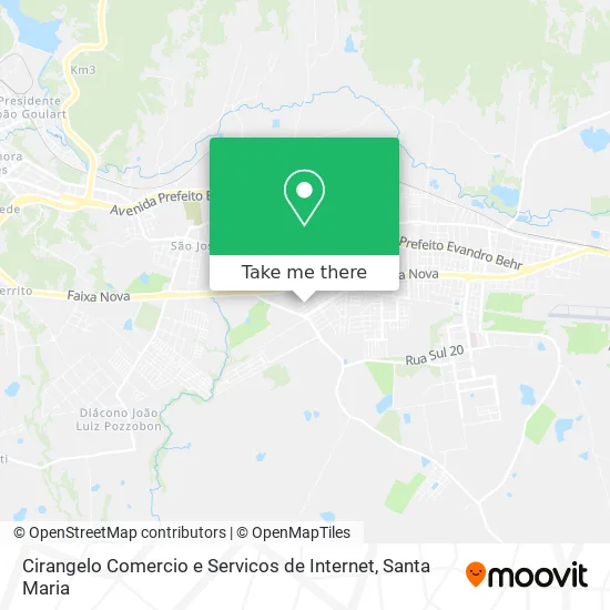 Cirangelo Comercio e Servicos de Internet map
