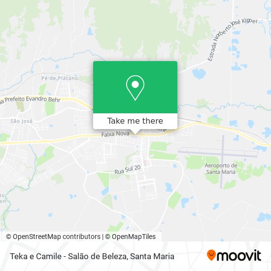 Teka e Camile - Salão de Beleza map