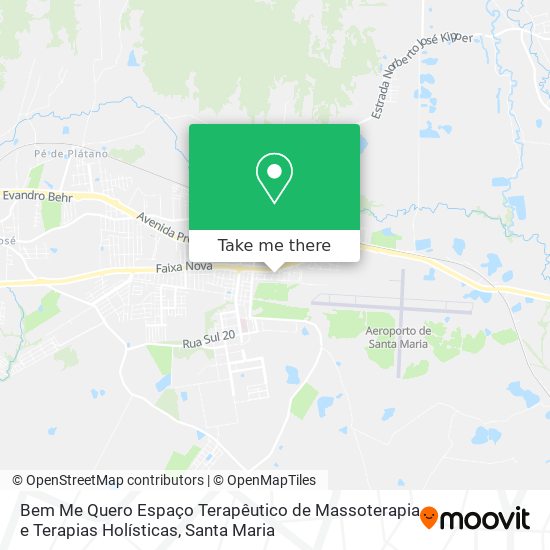 Bem Me Quero Espaço Terapêutico de Massoterapia e Terapias Holísticas map