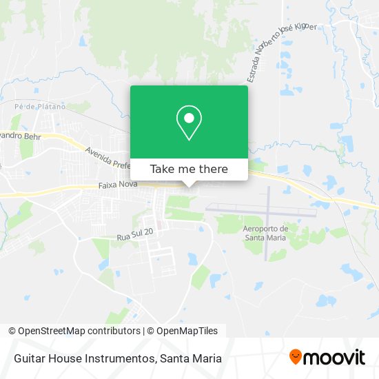 Guitar House Instrumentos map