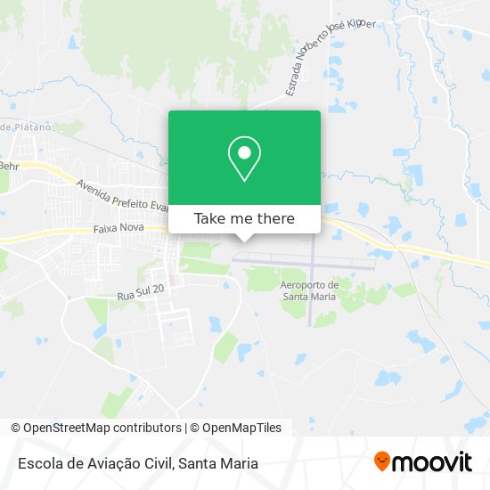 Escola de Aviação Civil map