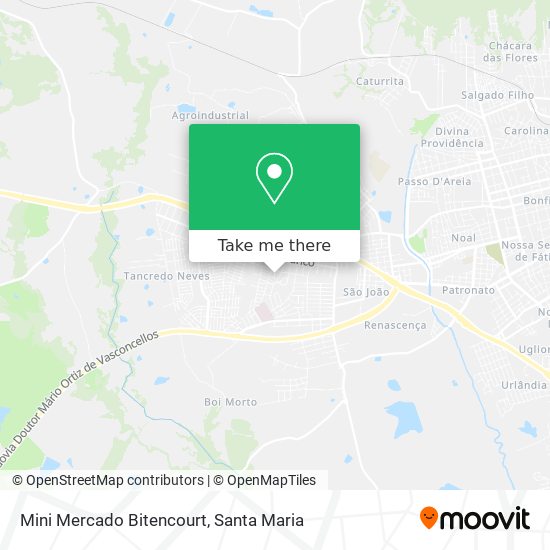 Mini Mercado Bitencourt map