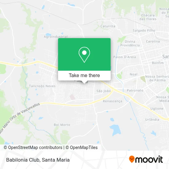 Babilonia Club map