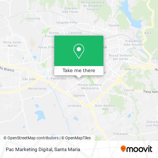 Pac Marketing Digital map