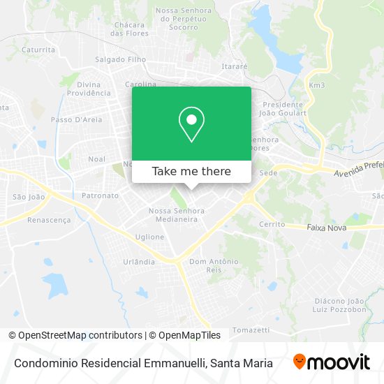 Condominio Residencial Emmanuelli map