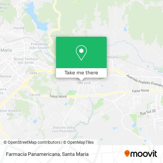 Mapa Farmacia Panamericana