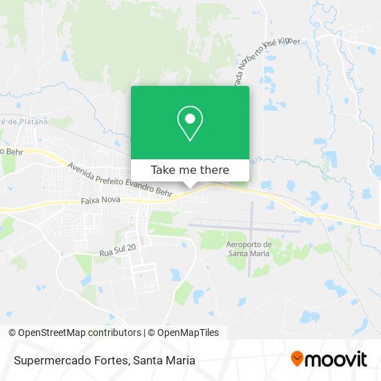 Supermercado Fortes map