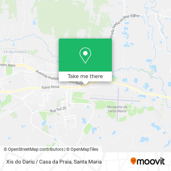 Xis do Dariu / Casa da Praia map