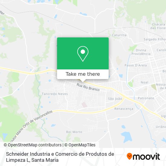 Mapa Schneider Industria e Comercio de Produtos de Limpeza L