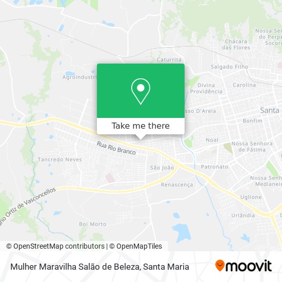 Mulher Maravilha Salão de Beleza map