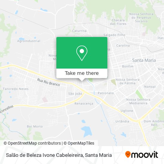 Salão de Beleza Ivone Cabeleireira map