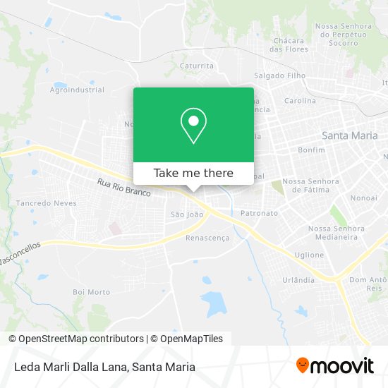 Leda Marli Dalla Lana map