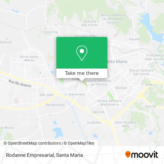 Rodanne Empresarial map