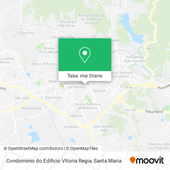 Condominio do Edificio Vitoria Regia map