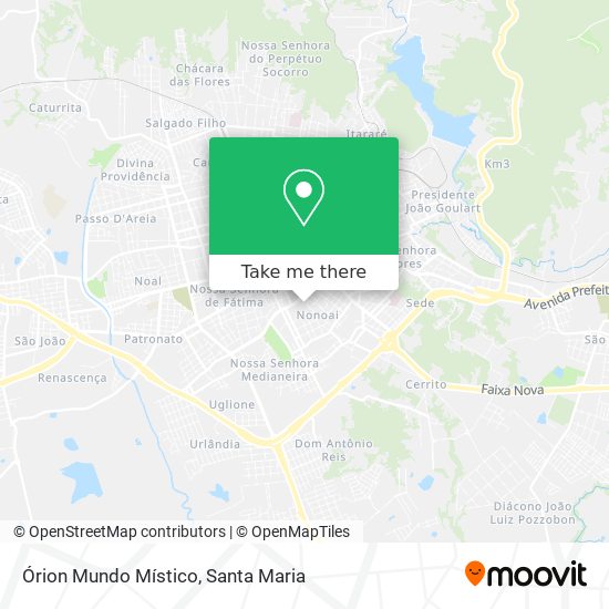 Órion Mundo Místico map
