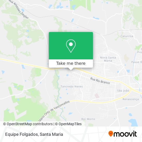 Equipe Folgados map