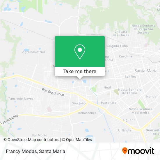 Francy Modas map