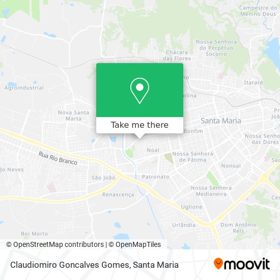 Claudiomiro Goncalves Gomes map