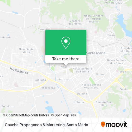 Gaucha Propaganda & Marketing map