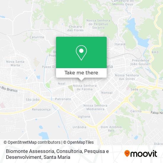 Biomonte Assessoria, Consultoria, Pesquisa e Desenvolviment map