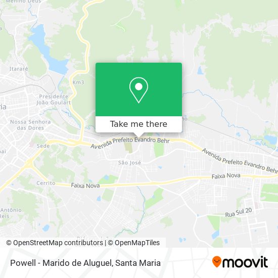 Powell - Marido de Aluguel map