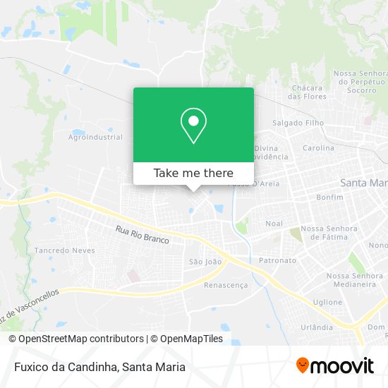 Fuxico da Candinha map