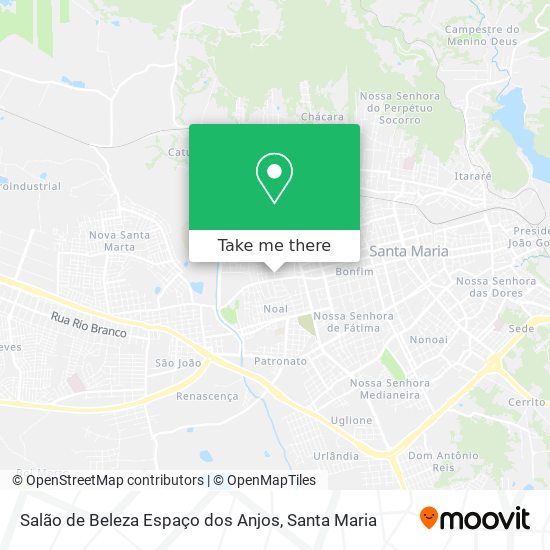 Salão de Beleza Espaço dos Anjos map