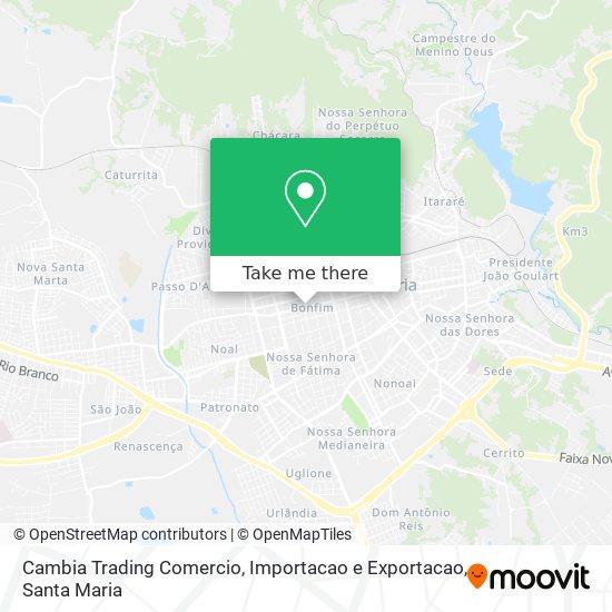 Cambia Trading Comercio, Importacao e Exportacao map