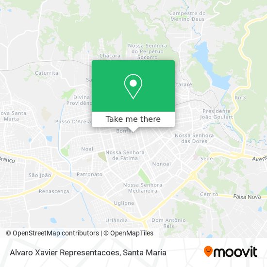 Alvaro Xavier Representacoes map