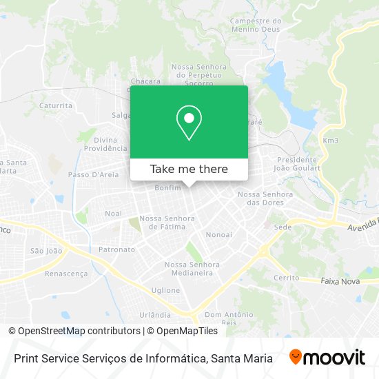 Print Service Serviços de Informática map