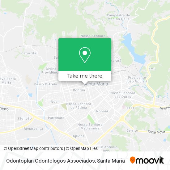 Mapa Odontoplan Odontologos Associados