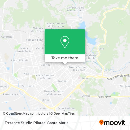 Essence Studio Pilates map