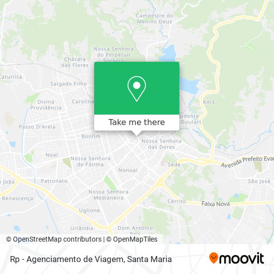 Mapa Rp - Agenciamento de Viagem