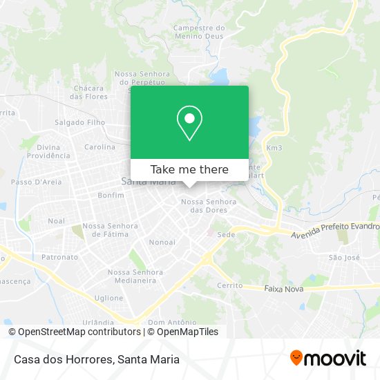 Casa dos Horrores map