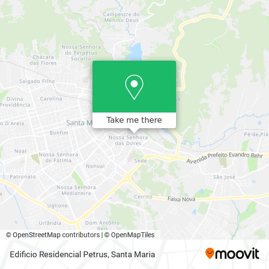 Edificio Residencial Petrus map