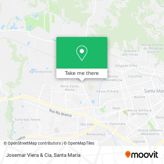 Mapa Josemar Viera & Cia